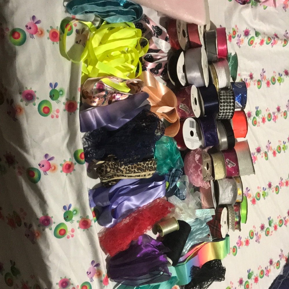 Craft ribbon and thread